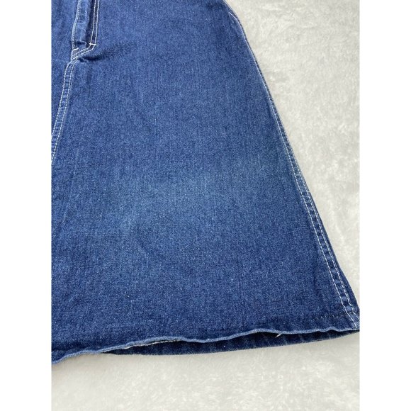 Vintage 80s Jean Skirt High Waisted Size 9 - Picture 5 of 8